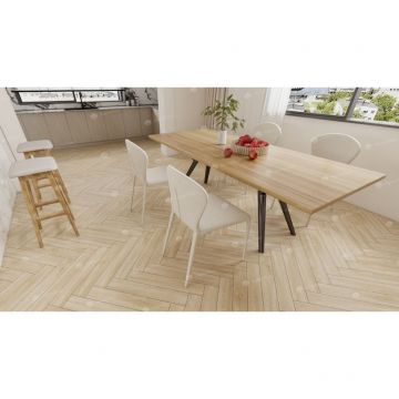 Ламинат Alpine Floor (Альпин Флор) Herringbone 12 12/34 Дуб Эльба (Oak Elba), Lf105-04