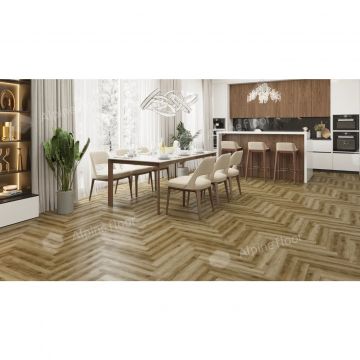 Ламинат Alpine Floor (Альпин Флор) Herringbone 12 Pro 12/34 Дуб Марсель (Oak Marseille), Lf106-09