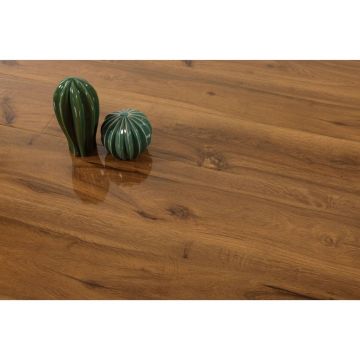 Ламинат Mostflooring (Мостфлуринг) High Glossy 12/34 Дуб Медовый (Oak Honey) , 11912