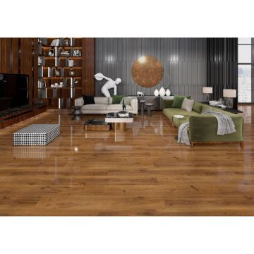 Ламинат Mostflooring (Мостфлуринг) High Glossy 12/34 Дуб Медовый (Oak Honey) , 11912