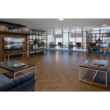 Массивный паркет Damy Floor (Дэми Флор) Английская елка Селект Ореховый 500х90х15 мм