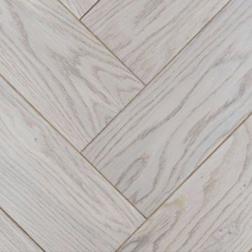 Массивный паркет Damy Floor (Дэми Флор) Английская елка Евростандарт Ванильный 600х90х15 мм