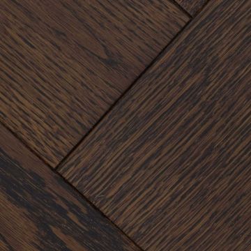 Массивный паркет Damy Floor (Дэми Флор) Английская елка Евростандарт Каштановый 600х90х15 мм