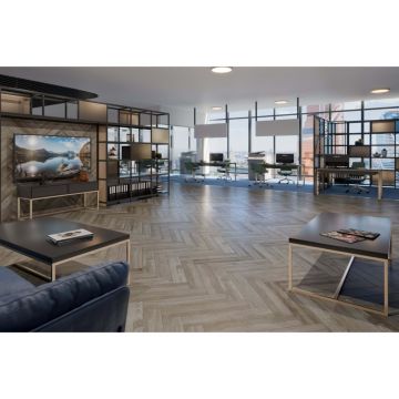 Массивный паркет Damy Floor (Дэми Флор) Английская елка Селект Скандинавский 600х90х15 мм