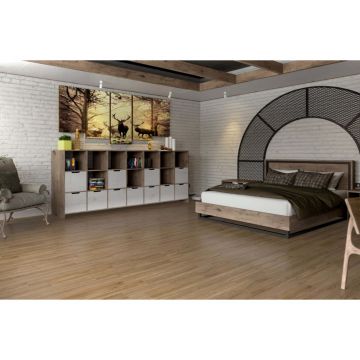 Массивный паркет Damy Floor (Дэми Флор) Однополосный Кантри Натуральный 300-1200х90х15 мм