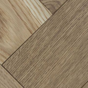 Массивный паркет Damy Floor (Дэми Флор) Английская елка Евростандарт Натуральный 500х90х15 мм