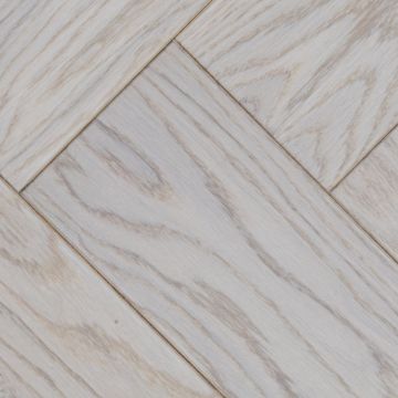 Инженерный двухслойный паркет Damy Floor (Дэми Флор) Luxury Английская елка Рустик Ванильный 600х90х15 мм