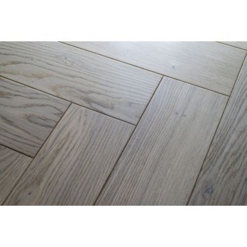 Инженерный двухслойный паркет Damy Floor (Дэми Флор) Luxury Английская елка Селект Ванильный 600х90х15 мм