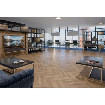 Инженерный двухслойный паркет Damy Floor (Дэми Флор) Luxury Французская елка Селект Натуральный 620х120х15 мм