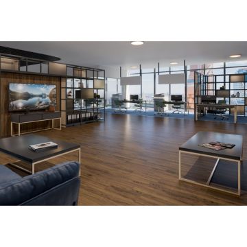 Инженерный двухслойный паркет Damy Floor (Дэми Флор) Luxury Однополосный Селект Ореховый 400-1200х120х15 мм