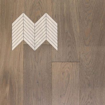 Инженерная доска Primavera (Примавера) Французская елка Натур Дуб Pomelo 700х110х15 мм