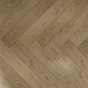 Инженерная доска AlixFloor (Аликс Флор) Английская елка Дуб кантри темный 600х100х15 мм ALX1058HB