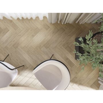 Инженерная доска AlixFloor (Аликс Флор) Английская елка Дуб кантри темный 600х100х15 мм ALX1058HB