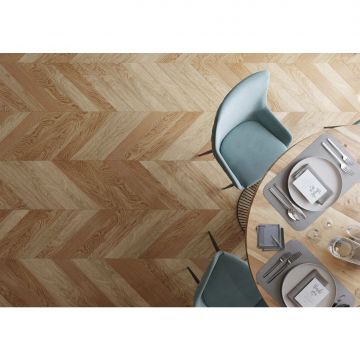 Инженерная доска AlixFloor (Аликс Флор) Французская елка Дуб золотой натуральный 600х100х15 мм ALX1016CV