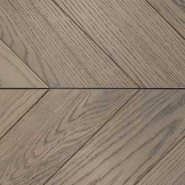 Инженерная доска AlixFloor (Аликс Флор) Французская елка Дуб коричнево-серый 600х100х15 мм ALX1038CV