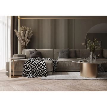 Инженерная доска AlixFloor (Аликс Флор) Французская елка Дуб коричнево-серый 600х100х15 мм ALX1038CV