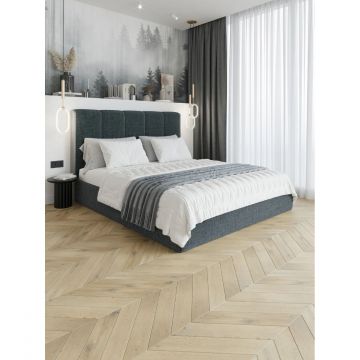 Инженерная доска AlixFloor (Аликс Флор) Французская елка Дуб песочно-серый 600х100х15 мм ALX1056CV