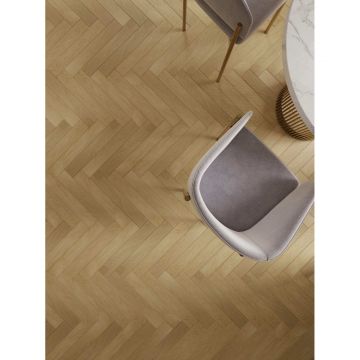 Инженерная доска AlixFloor (Аликс Флор) Английская елка Дуб бежевый натуральный 600х100х15 мм ALX1018HB