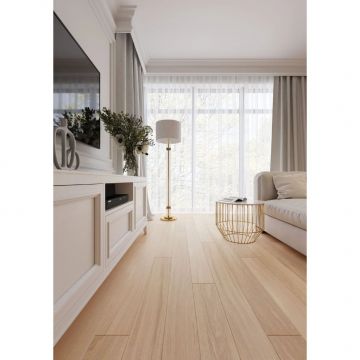 Инженерная доска AlixFloor (Аликс Флор) Планка Дуб кремовый матовый 600-2000х160х15 мм ALX1022PL