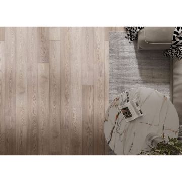 Инженерная доска AlixFloor (Аликс Флор) Планка Дуб коричнево-серый 600-2000х160х15 мм ALX1038PL