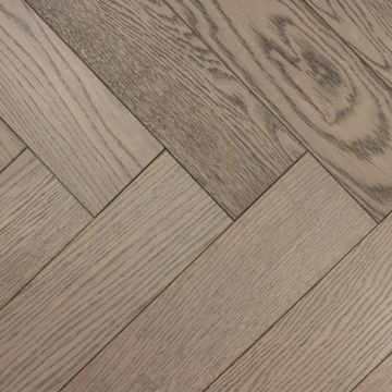 Инженерная доска AlixFloor (Аликс Флор) Английская елка Дуб коричнево-серый 600х100х15 мм ALX1038HB