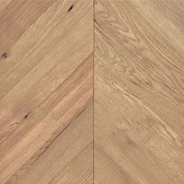 Инженерная доска Wood Bee (Вуд Би) Chevron (Французская елка) Дуб Aureo 510х92х12 мм