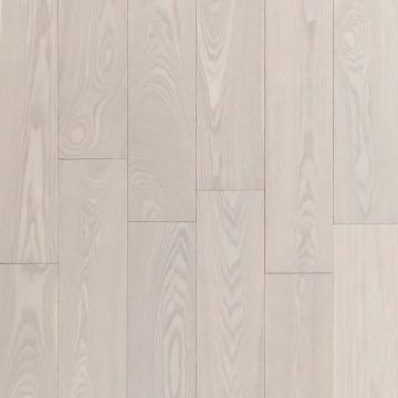 Инженерная доска Wood Bee (Вуд Би) однополосная многослойная Ясень Moonlight 1200х125х12 мм