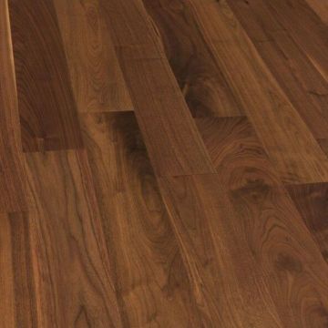 Инженерная доска Wood Bee (Вуд Би) однополосная многослойная Американский орех 1200х125х12 мм