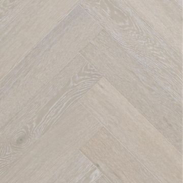 Инженерная доска Wood Bee (Вуд Би) Herringbone (Английская елка) Дуб Neve 600х92х12 мм