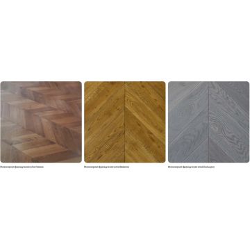 Инженерная доска Antic Wood (Антик Вуд) Антик Французская елка Натур 600х130х15 мм