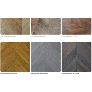 Инженерная доска Antic Wood (Антик Вуд) Патина Французская елка Натур 500х150х15 мм
