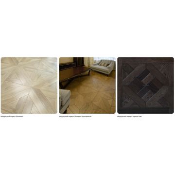 Инженерный модульный паркет Antic Wood (Антик Вуд) Контур Натур 400х470х15 мм