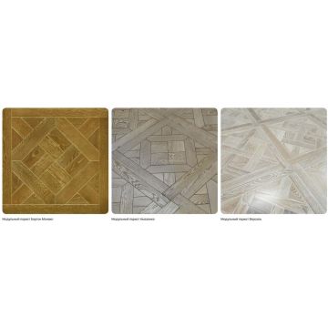 Инженерный модульный паркет Antic Wood (Антик Вуд) Патина Натур 500х600х15 мм