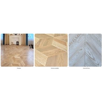 Инженерная доска Antic Wood (Антик Вуд) Патина Итальянская елка Рустик 600х130х15 мм
