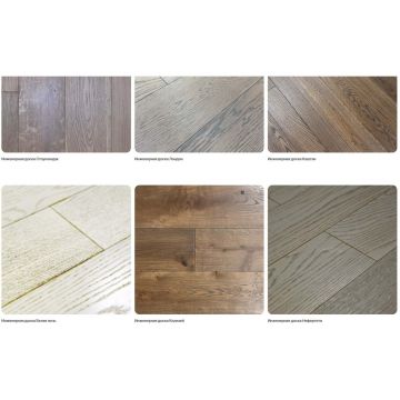 Инженерная доска Antic Wood (Антик Вуд) Антик Рустик 1800-400х150х15 мм