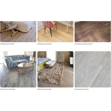 Инженерная доска Antic Wood (Антик Вуд) Патина Селект 1800-400х150х15 мм