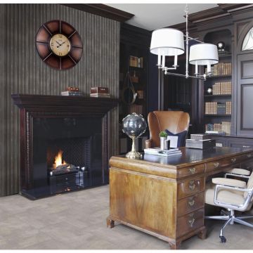 Виниловая плитка ПВХ Royce (Ройс) SPC Qvadro 4/42 Бетон Дори (Concrete Dori), Q1954