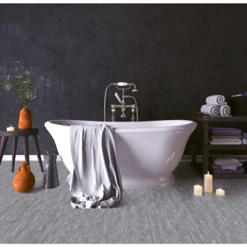 Виниловая плитка ПВХ Royce (Ройс) SPC Qvadro 4/42 Бетон Бенан (Concrete Benan), Q1955