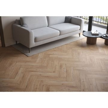Кварц-виниловая LVT напольная плитка Art East (Арт Ист) Art Tile Click Parquet HV 4/33 Дуб Магнум (Oak Magnum)