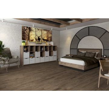 Виниловый пол SPC Damy Floor (Деми Флур) Family SPC 4/43 Орех Американский (Walnut American), 0036-3