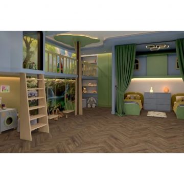 Виниловый пол SPC Damy Floor (Деми Флур) London SPC 4/43 Дерби (Derby), 0036-1