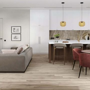 Кварц-виниловая плитка Damy Floor (Деми Флур) Family LVT 2,5/43 Дуб Натуральный (Oak Natural), 6607-9-LVT