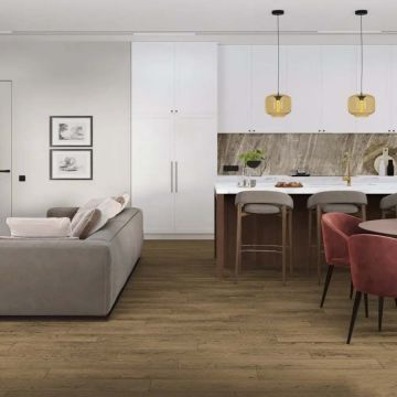 Кварц-виниловая плитка Damy Floor (Деми Флур) Family LVT 2,5/43 Дуб Мокко (Oak Mocha), 0030-6-LVT