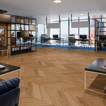 Кварц-виниловая плитка Damy Floor (Деми Флур) Chevron LVT 2,5/43 Монсоро (Monsoreau), DF09-Ch-LVT