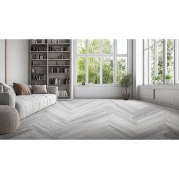 Виниловый пол Boho Floors (Бохо Флорс) Aqua Herringbone 4/43 Дуб Баркли (Oak Barkley), AQ 202