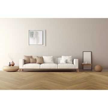 Виниловый пол Boho Floors (Бохо Флорс) Aqua Herringbone 4/43 Дуб Чангтан (Oak Changtan), AQ 205