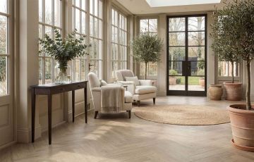 Ламинат Stone Floor (Стоун Флор) MSPC Herringbone 8/43 Дуб Растлфилд (Oak Rastlefield), 2529-14 MР