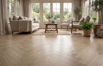 Ламинат Stone Floor (Стоун Флор) MSPC Herringbone 8/43 Дуб Растлфилд (Oak Rastlefield), 2529-14 MР