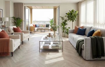 Ламинат Stone Floor (Стоун Флор) MSPC Herringbone 8/43 Дуб Саммерфилд (Oak Summerfield), 2529-1 MР