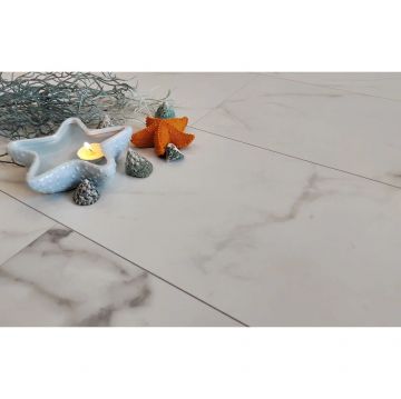 Ламинат Stone Floor (Стоун Флур) MSPC Big Stone 8/43 Бело-серый Мрамор (White-Gray Marble), 2820-4 MP